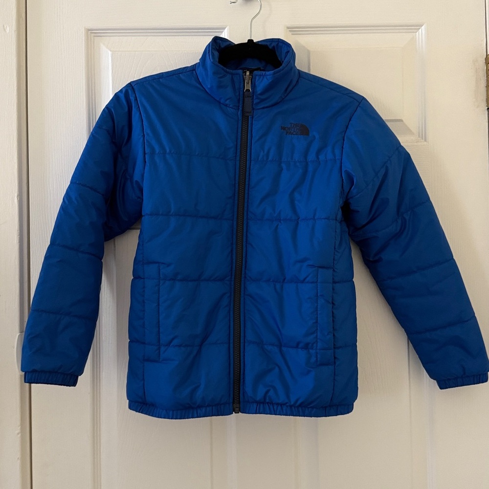 The North Face Kids Royal Blue Puffer Jacket M 10/12